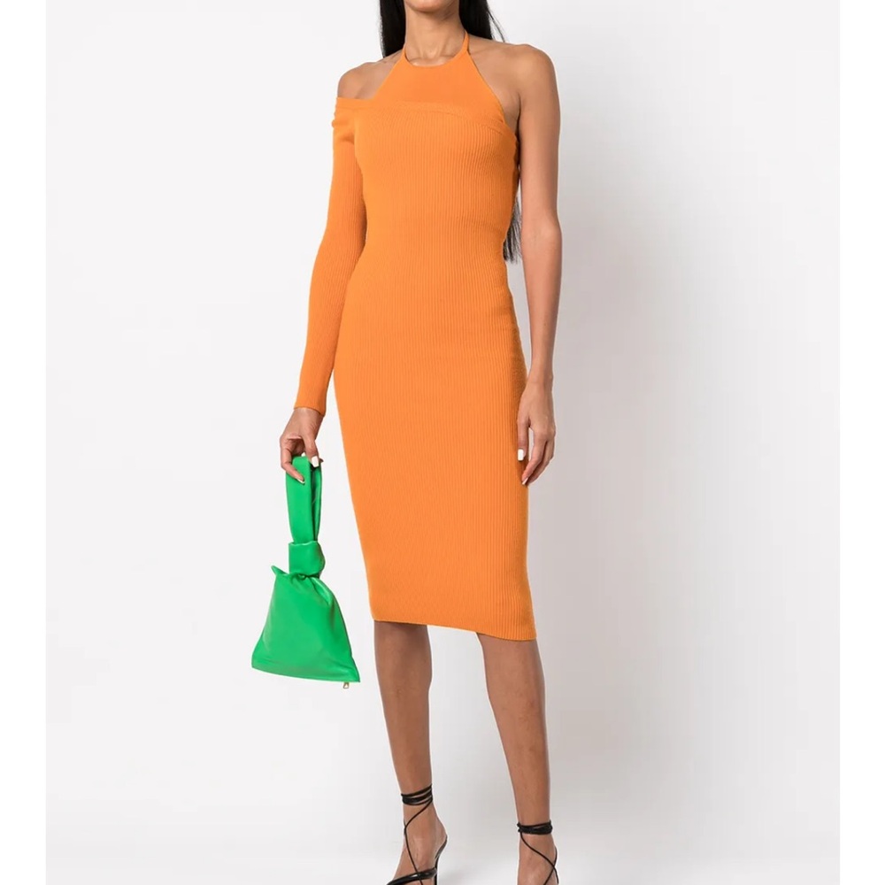 MONSE Asymmetric Knitted Dress